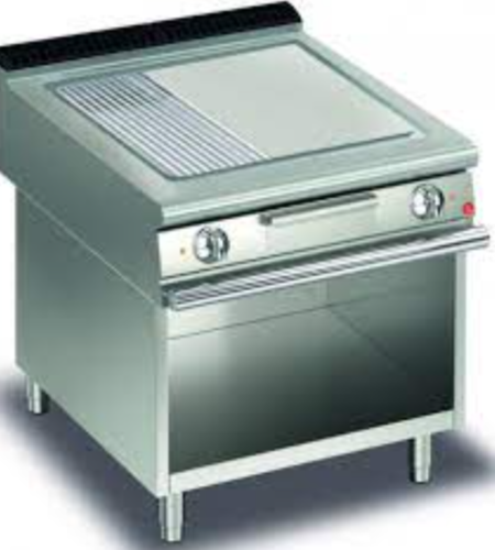 ELECTRIC FRY TOP CHROME PLATE BARON M80 Q70SFTV/E825 